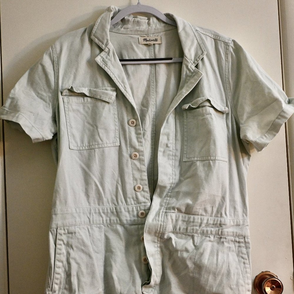 Madewell Utility Shorts Jumpsuit